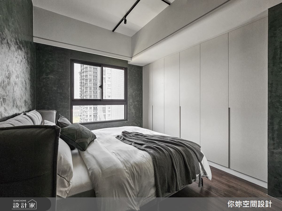 19坪預售屋＿侘寂混搭風臥室案例圖片＿你妳國際空間設計有限公司＿36你妳設計_台中19坪侘寂混搭風之10