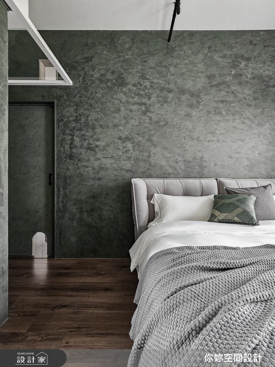 19坪預售屋＿侘寂混搭風臥室案例圖片＿你妳國際空間設計有限公司＿36你妳設計_台中19坪侘寂混搭風之11