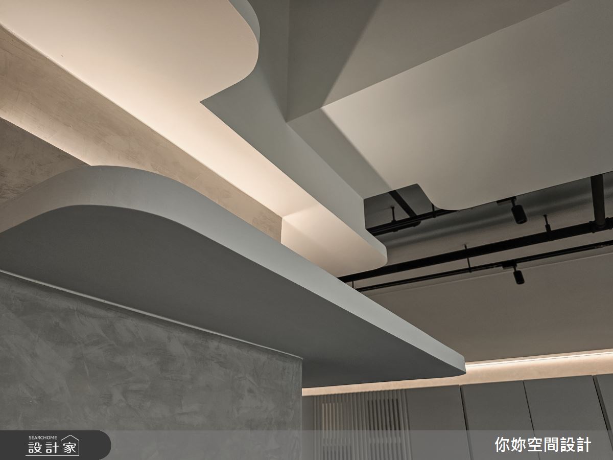 19坪預售屋＿侘寂混搭風客廳案例圖片＿你妳國際空間設計有限公司＿36你妳設計_台中19坪侘寂混搭風之15