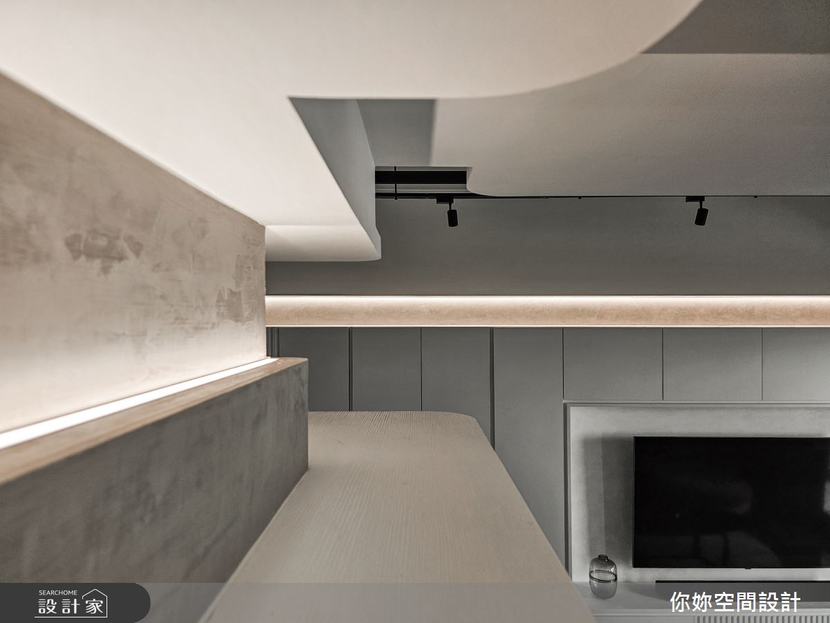 19坪預售屋＿侘寂混搭風客廳寵物案例圖片＿你妳國際空間設計有限公司＿36你妳設計_台中19坪侘寂混搭風之20