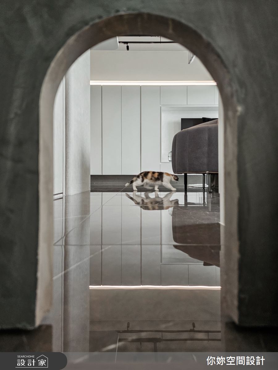 19坪預售屋＿侘寂混搭風客廳寵物案例圖片＿你妳國際空間設計有限公司＿36你妳設計_台中19坪侘寂混搭風之27