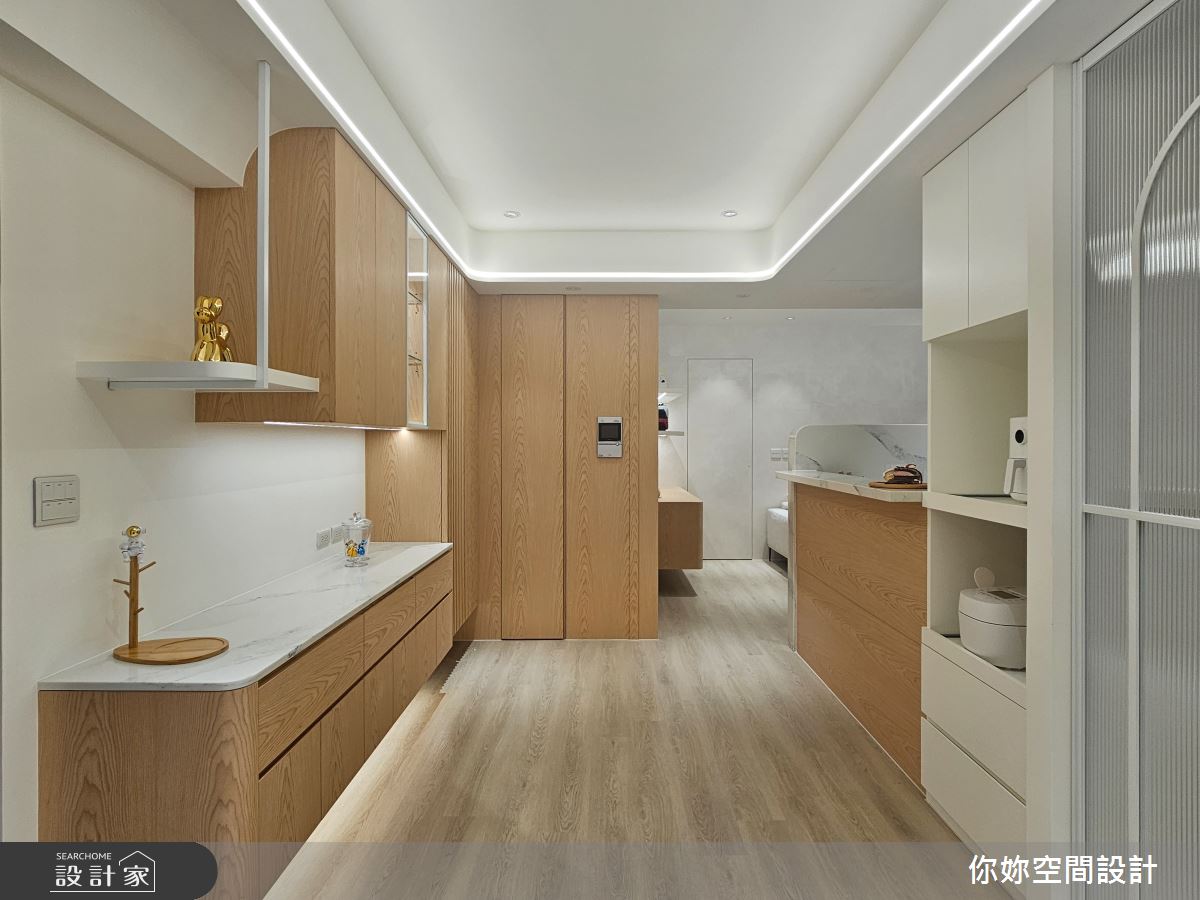 中古屋(5~15年)＿混搭風玄關案例圖片＿你妳國際空間設計有限公司＿38你妳設計_新北19.5坪混搭風之4