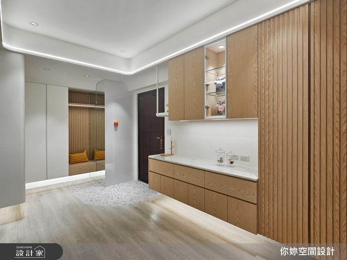中古屋(5~15年)＿混搭風玄關案例圖片＿你妳國際空間設計有限公司＿38你妳設計_新北19.5坪混搭風之5