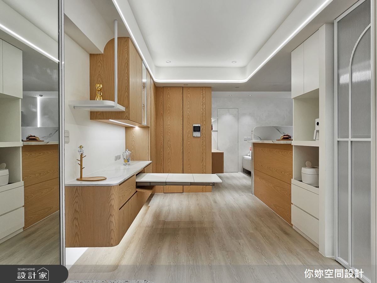 中古屋(5~15年)＿混搭風餐廳廚房案例圖片＿你妳國際空間設計有限公司＿38你妳設計_新北19.5坪混搭風之7