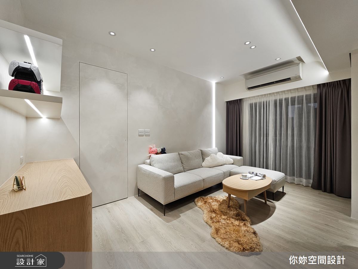 中古屋(5~15年)＿混搭風客廳案例圖片＿你妳國際空間設計有限公司＿38你妳設計_新北19.5坪混搭風之8