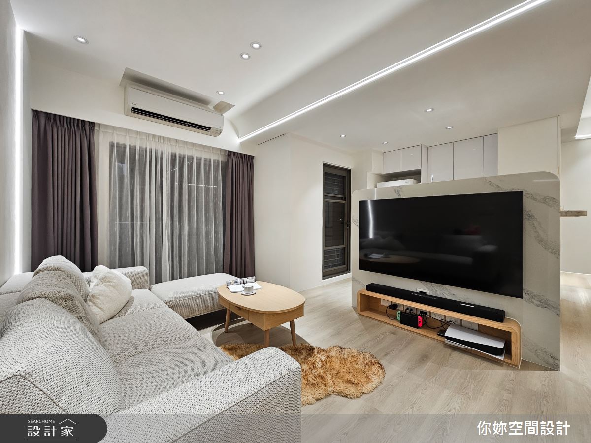 中古屋(5~15年)＿混搭風客廳案例圖片＿你妳國際空間設計有限公司＿38你妳設計_新北19.5坪混搭風之10