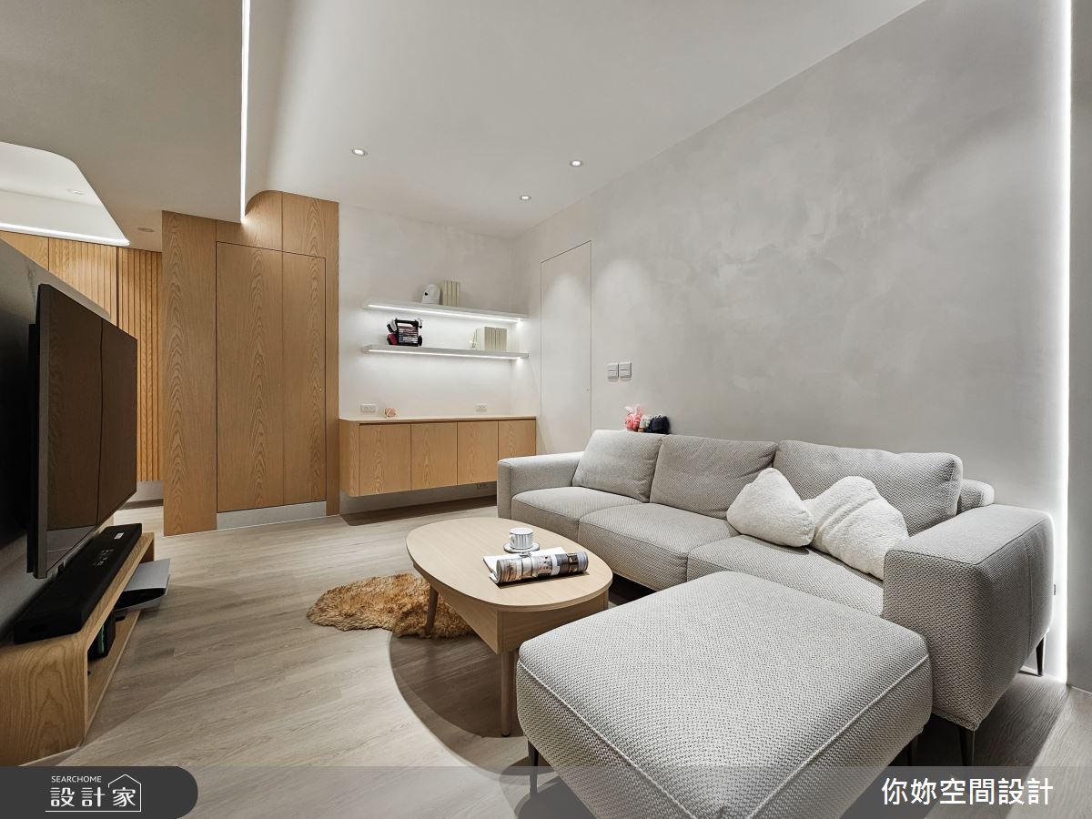 中古屋(5~15年)＿混搭風客廳案例圖片＿你妳國際空間設計有限公司＿38你妳設計_新北19.5坪混搭風之13