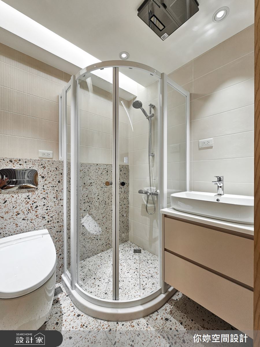中古屋(5~15年)＿混搭風浴室案例圖片＿你妳國際空間設計有限公司＿38你妳設計_新北19.5坪混搭風之16