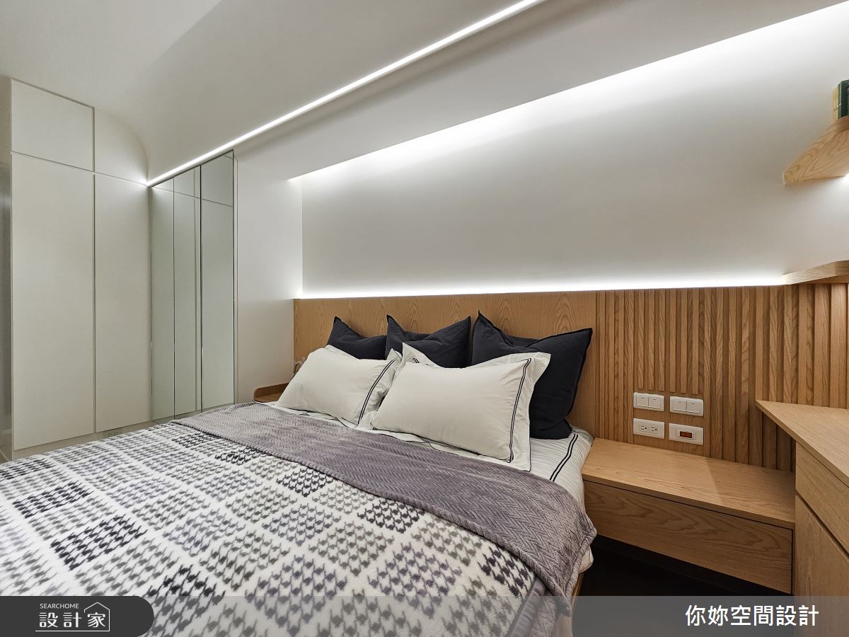 中古屋(5~15年)＿混搭風臥室案例圖片＿你妳國際空間設計有限公司＿38你妳設計_新北19.5坪混搭風之22