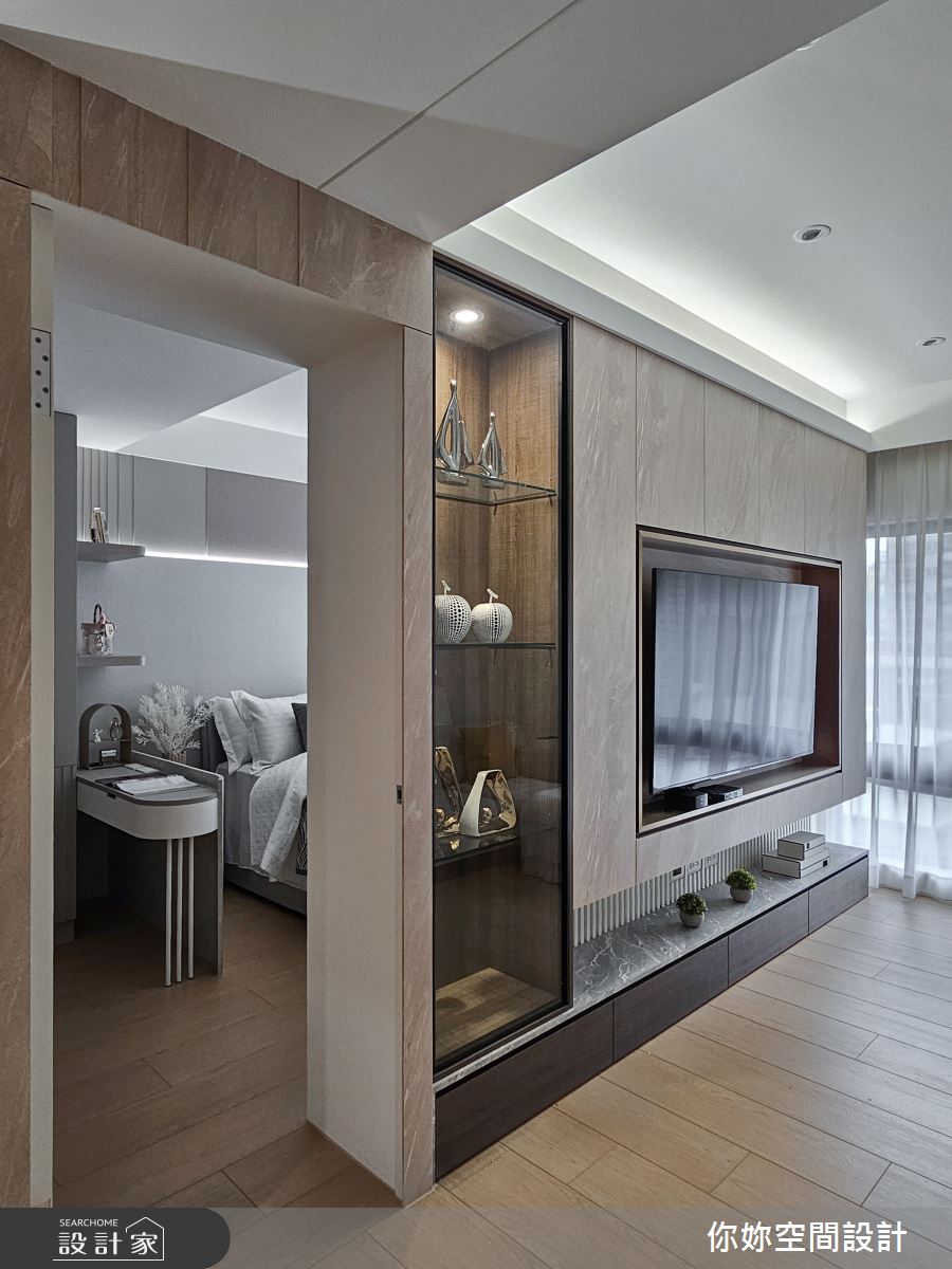新成屋(5年以下)＿混搭風客廳臥室案例圖片＿你妳國際空間設計有限公司＿39你妳設計_新北14.5坪混搭風之13