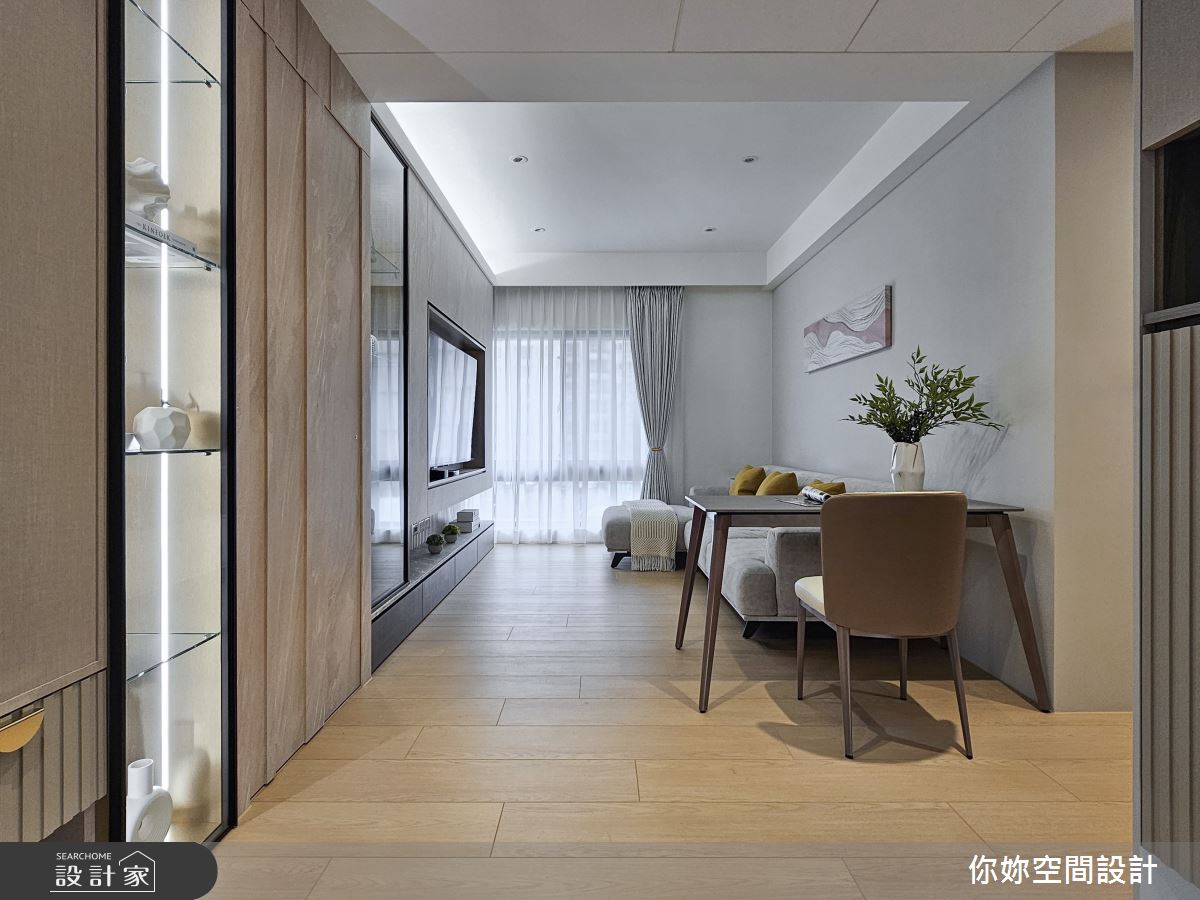 新成屋(5年以下)＿混搭風客廳餐廳案例圖片＿你妳國際空間設計有限公司＿39你妳設計_新北14.5坪混搭風之4