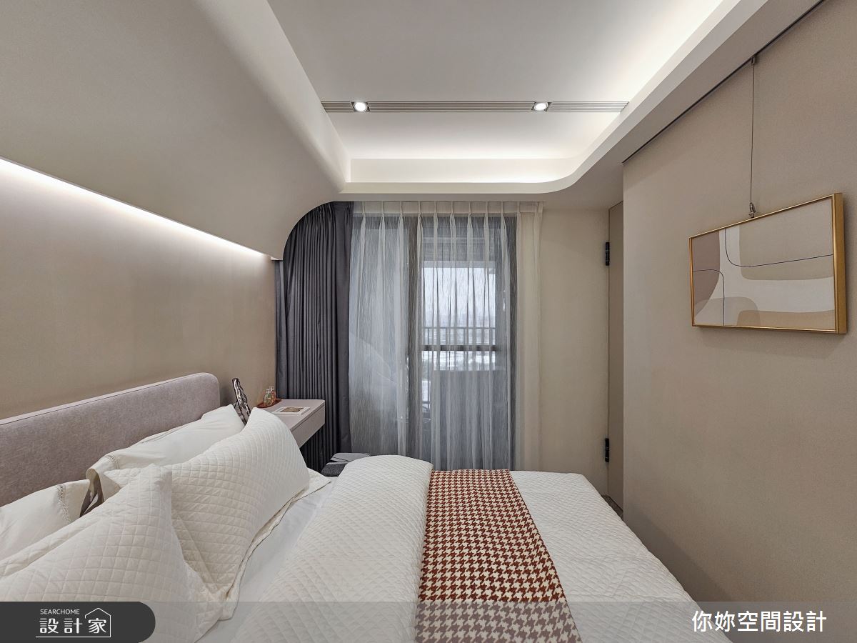 新成屋(5年以下)＿現代風臥室案例圖片＿你妳國際空間設計有限公司＿40你妳設計_新北12.4坪現代風之13
