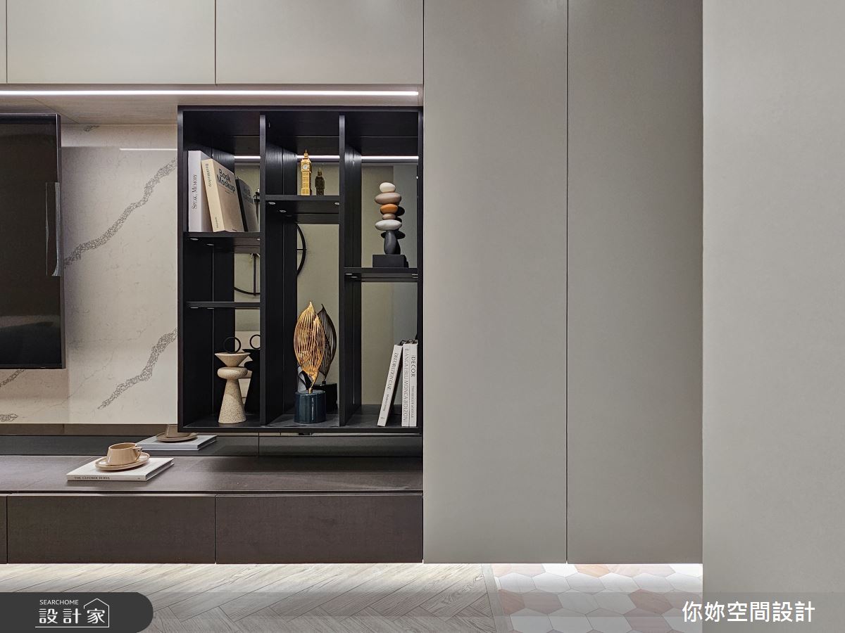 新成屋(5年以下)＿現代風玄關案例圖片＿你妳國際空間設計有限公司＿40你妳設計_新北12.4坪現代風之2