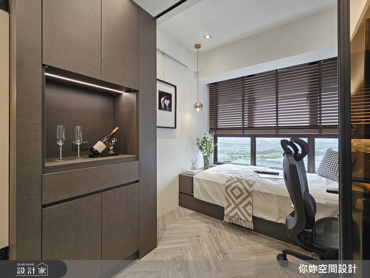 新成屋(5年以下)＿現代風臥室案例圖片＿你妳國際空間設計有限公司＿40你妳設計_新北12.4坪現代風之18
