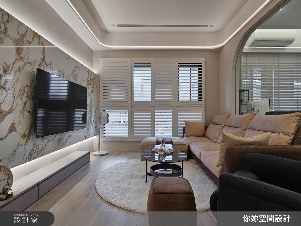 新成屋(5年以下)＿現代風客廳案例圖片＿你妳國際空間設計有限公司＿41你妳設計_新北27.5坪現代風之6