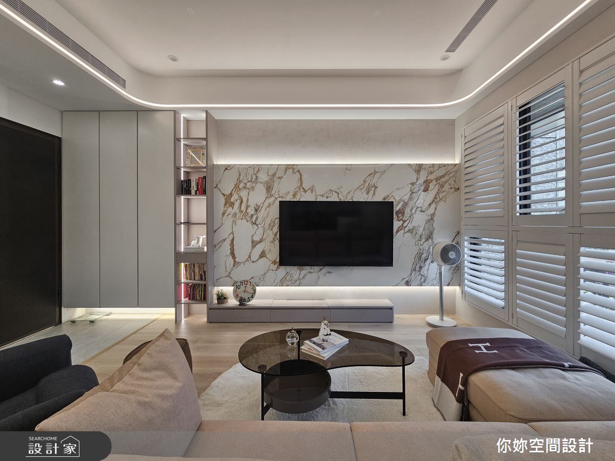 新成屋(5年以下)＿現代風客廳案例圖片＿你妳國際空間設計有限公司＿41你妳設計_新北27.5坪現代風之7