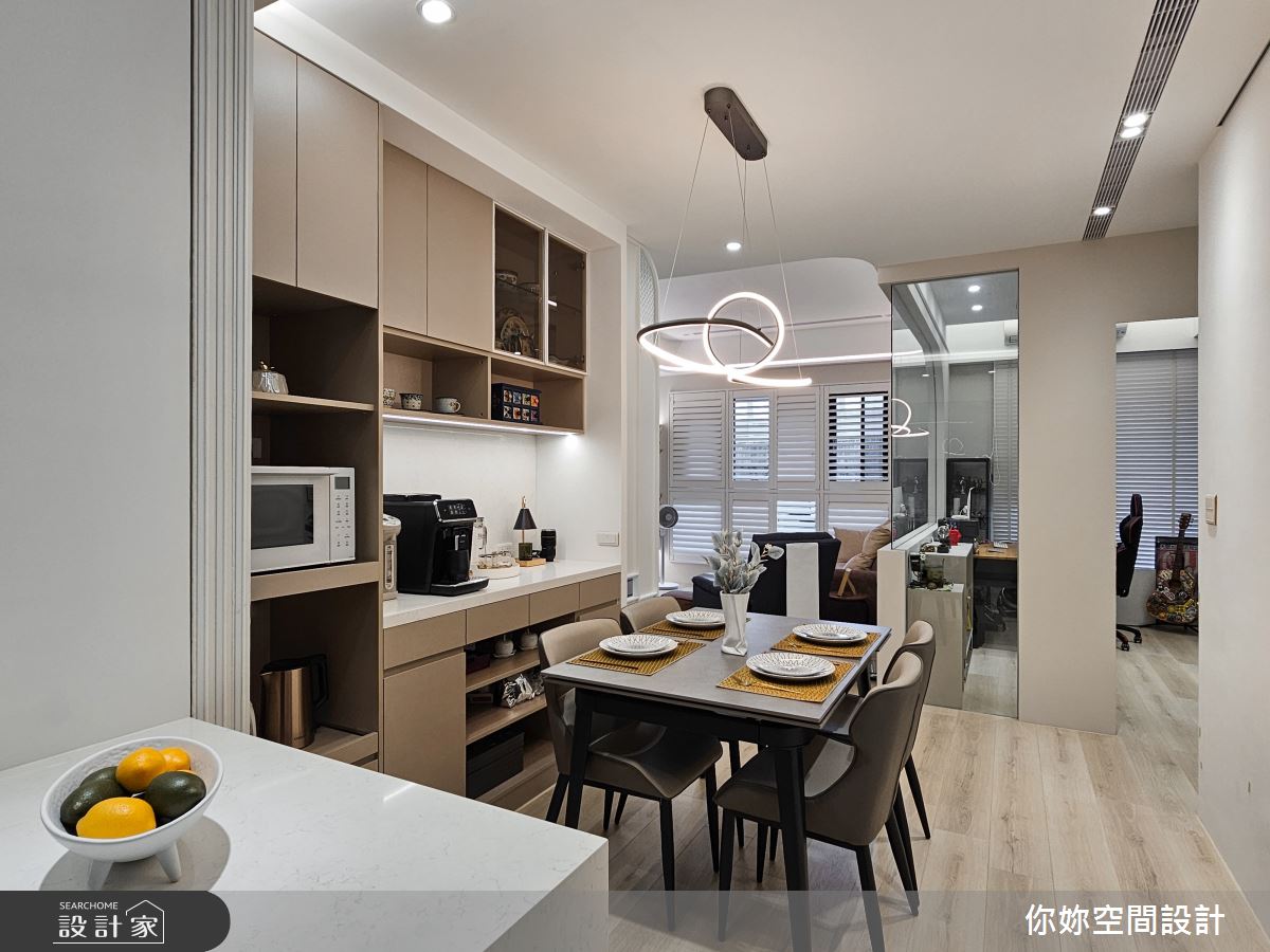 新成屋(5年以下)＿現代風餐廳書房案例圖片＿你妳國際空間設計有限公司＿41你妳設計_新北27.5坪現代風之17
