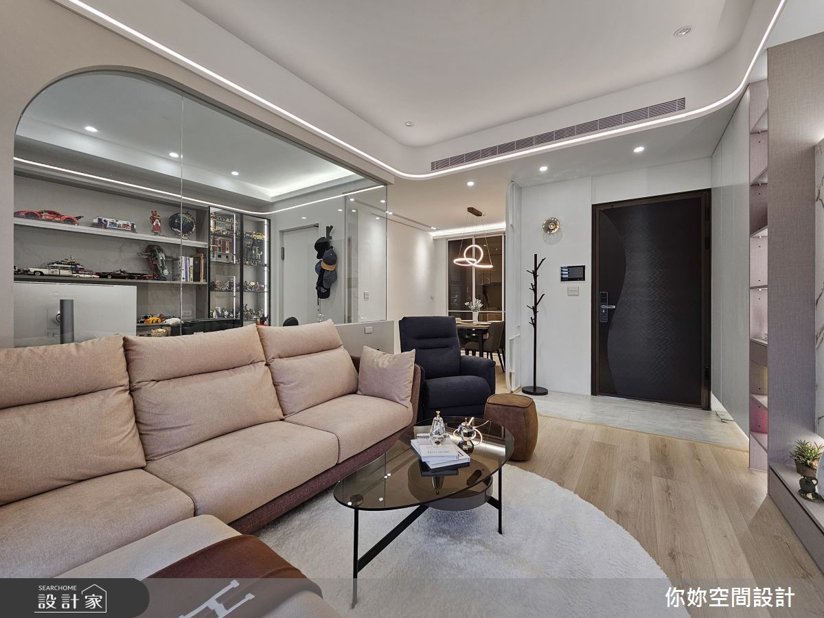新成屋(5年以下)＿現代風客廳案例圖片＿你妳國際空間設計有限公司＿41你妳設計_新北27.5坪現代風之10