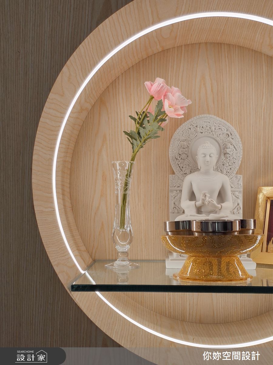 新成屋(5年以下)＿北歐風佛堂案例圖片＿你妳國際空間設計有限公司＿42你妳設計_新北24.5坪北歐風之14