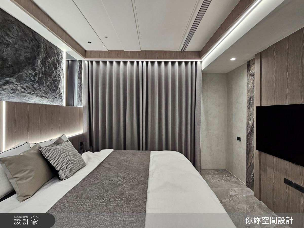 新古屋(10年以下)＿現代風臥室案例圖片＿你妳國際空間設計有限公司＿43你妳設計_新北37.5坪現代風之21