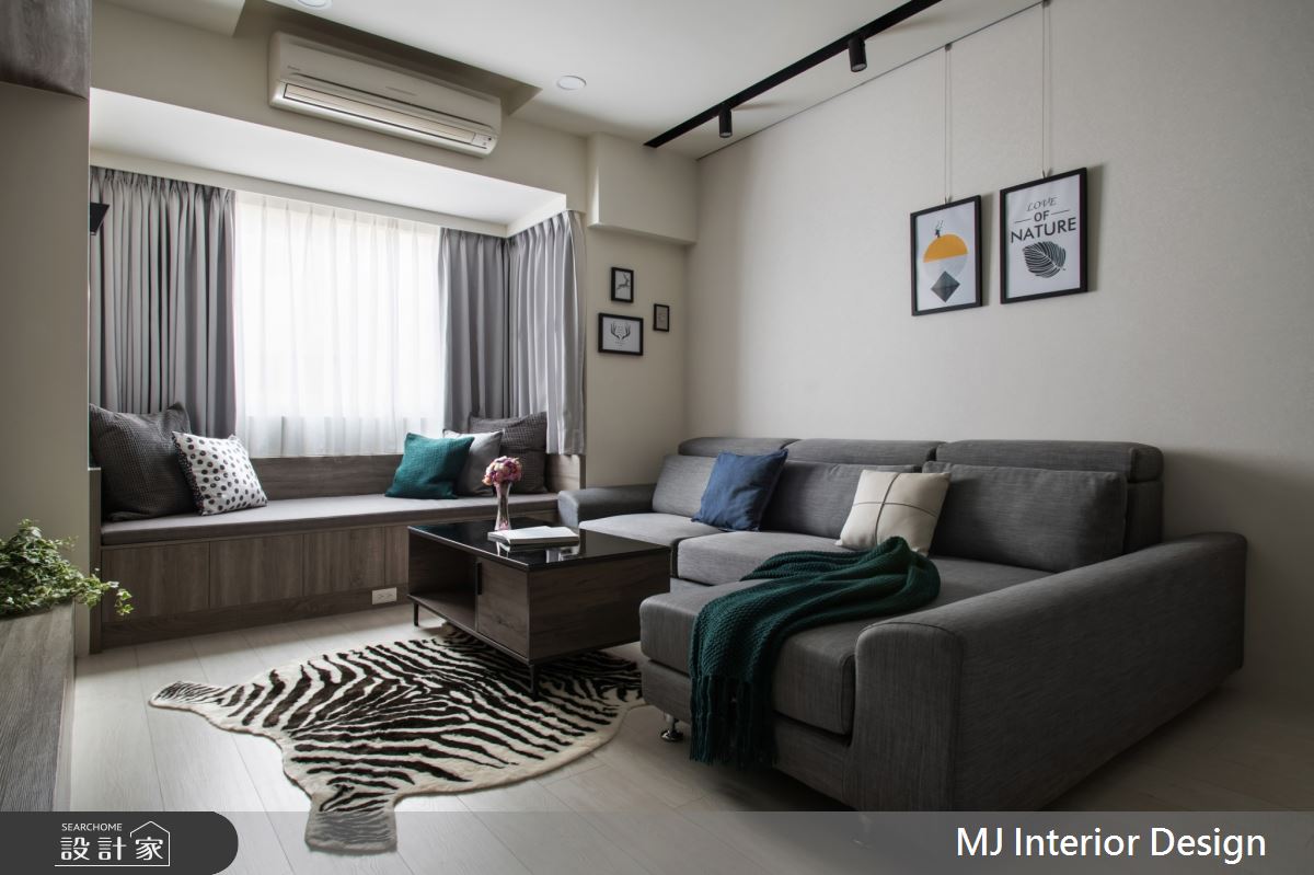 27坪老屋(31~40年)＿現代風客廳臥榻案例圖片＿銘家室內設計＿銘家_01之1