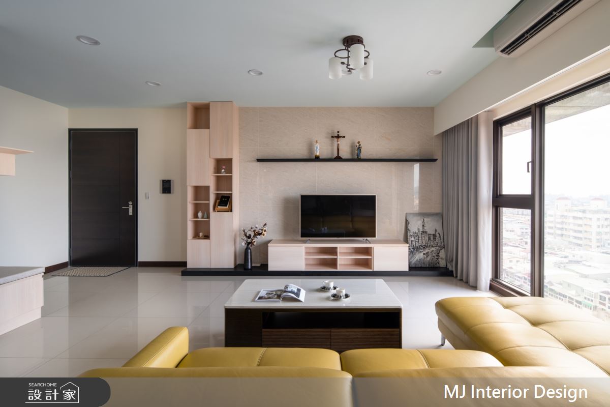 35坪新成屋(5年以下)＿現代風客廳案例圖片＿銘家室內設計＿銘家_02之4