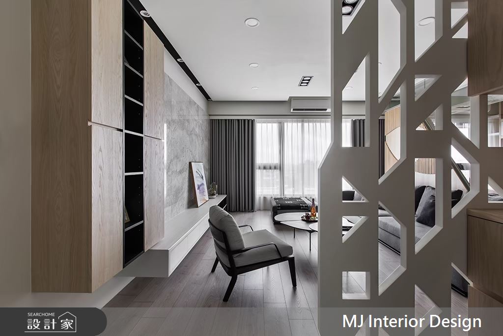 35坪新成屋(5年以下)＿人文禪風客廳案例圖片＿銘家室內設計＿銘家_04之4