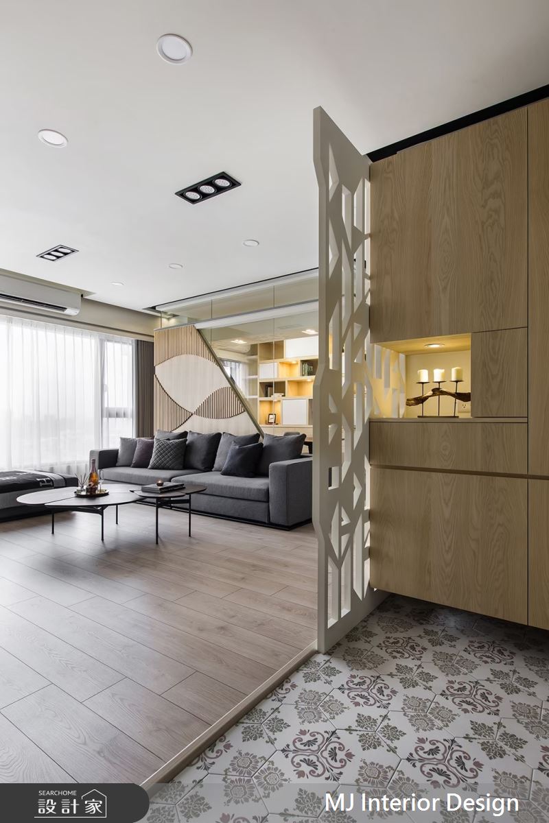 35坪新成屋(5年以下)＿人文禪風玄關案例圖片＿銘家室內設計＿銘家_04之2