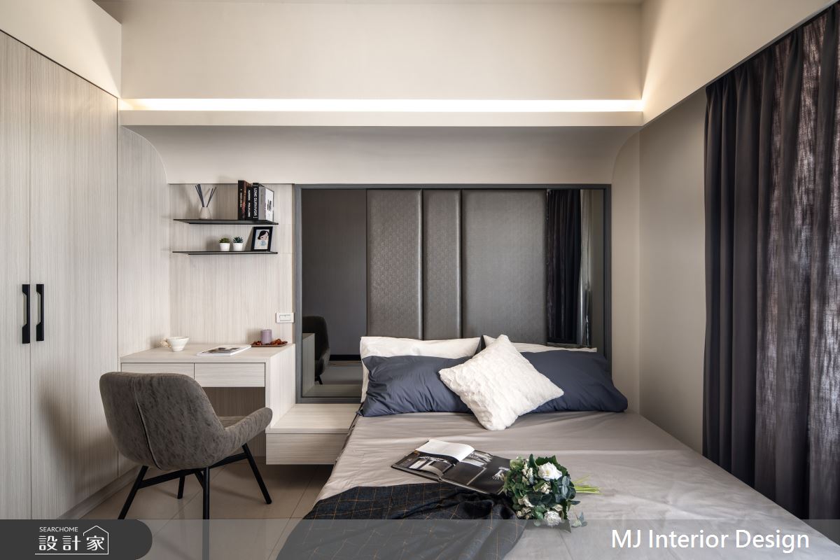 30坪新成屋(5年以下)＿現代風臥室案例圖片＿銘家室內設計＿銘家_06之12