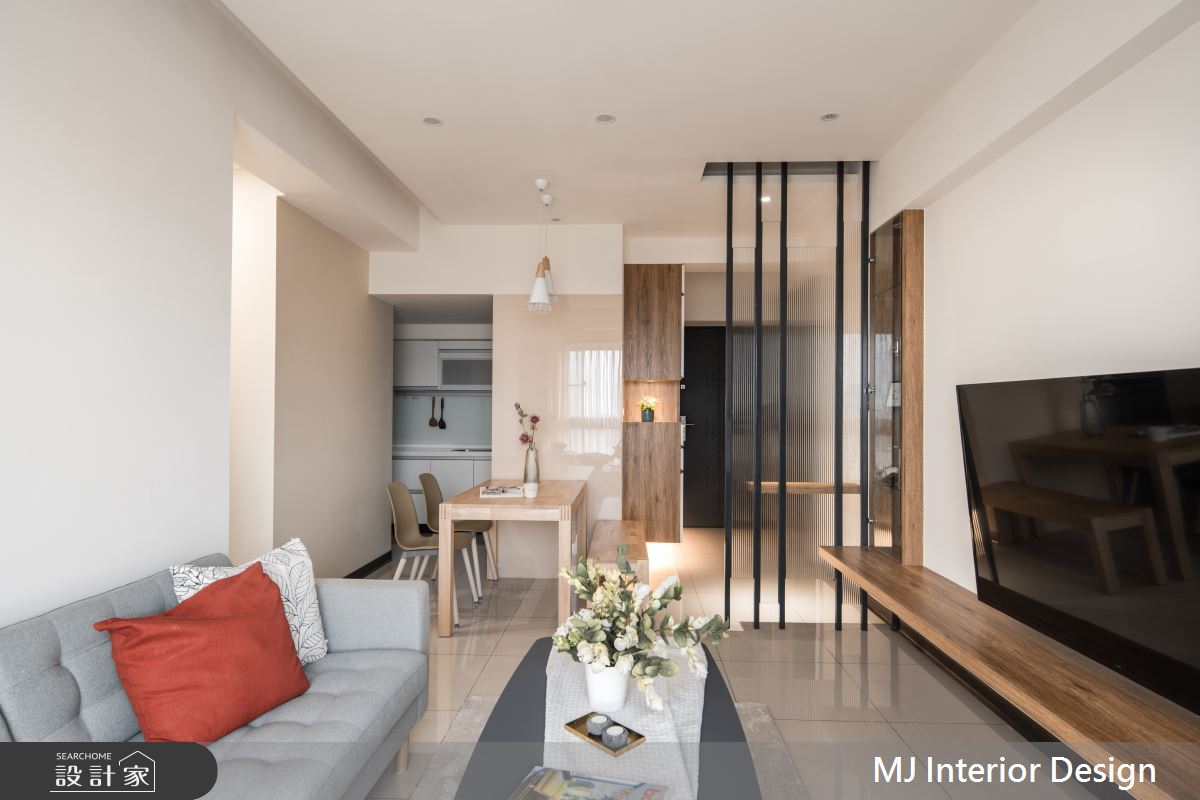 20坪新成屋(5年以下)＿日式無印風客廳案例圖片＿銘家室內設計＿銘家_07之7