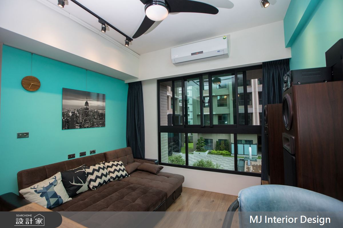 18坪新成屋(5年以下)＿工業風客廳案例圖片＿銘家室內設計＿銘家_14之9