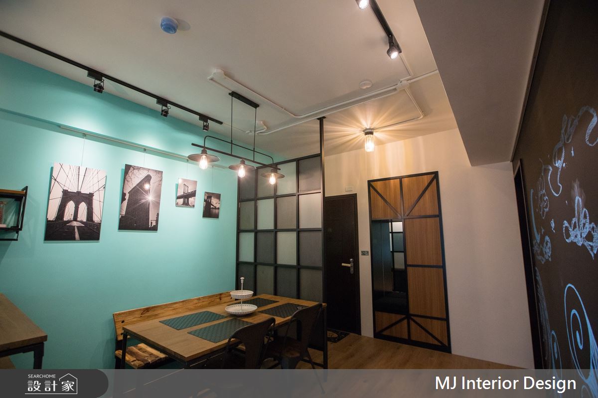 18坪新成屋(5年以下)＿工業風案例圖片＿銘家室內設計＿銘家_14之5
