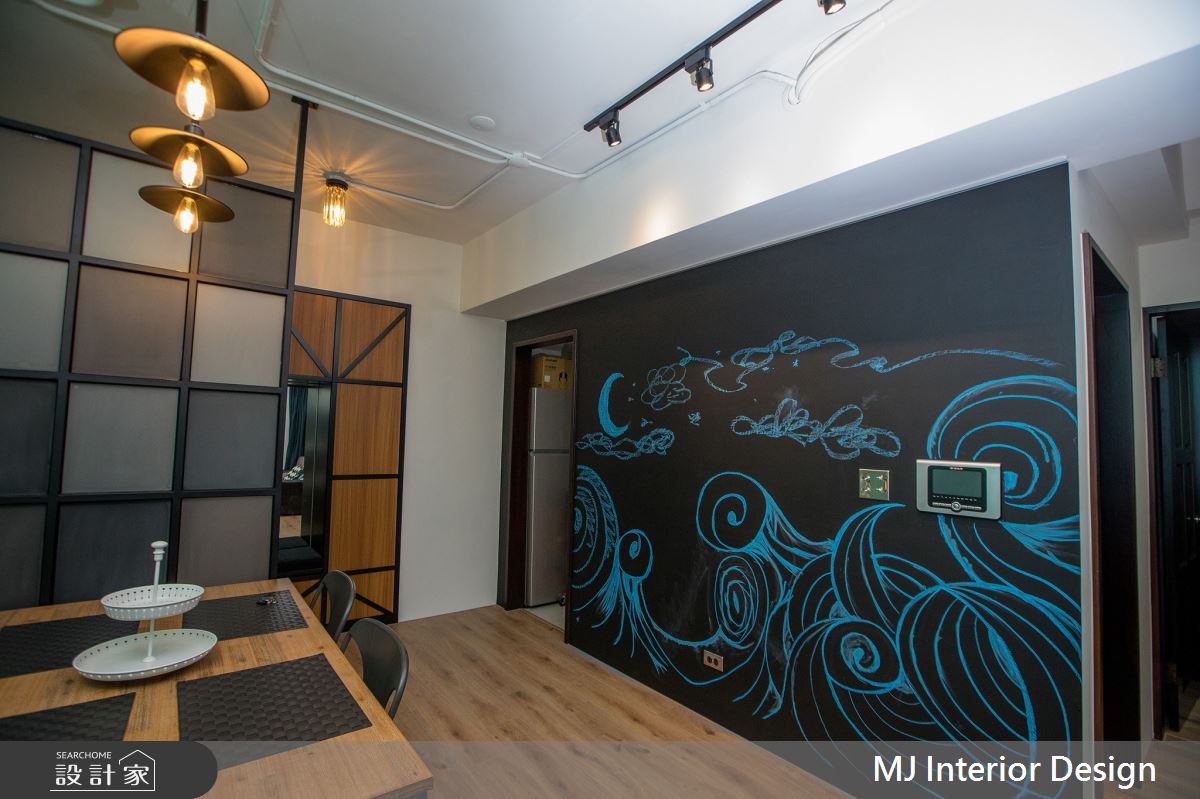 18坪新成屋(5年以下)＿工業風案例圖片＿銘家室內設計＿銘家_14之4