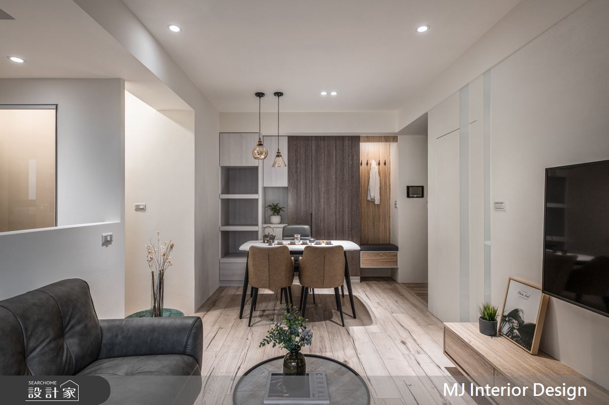 23坪新成屋(5年以下)＿混搭風客廳案例圖片＿銘家室內設計＿銘家_16之10