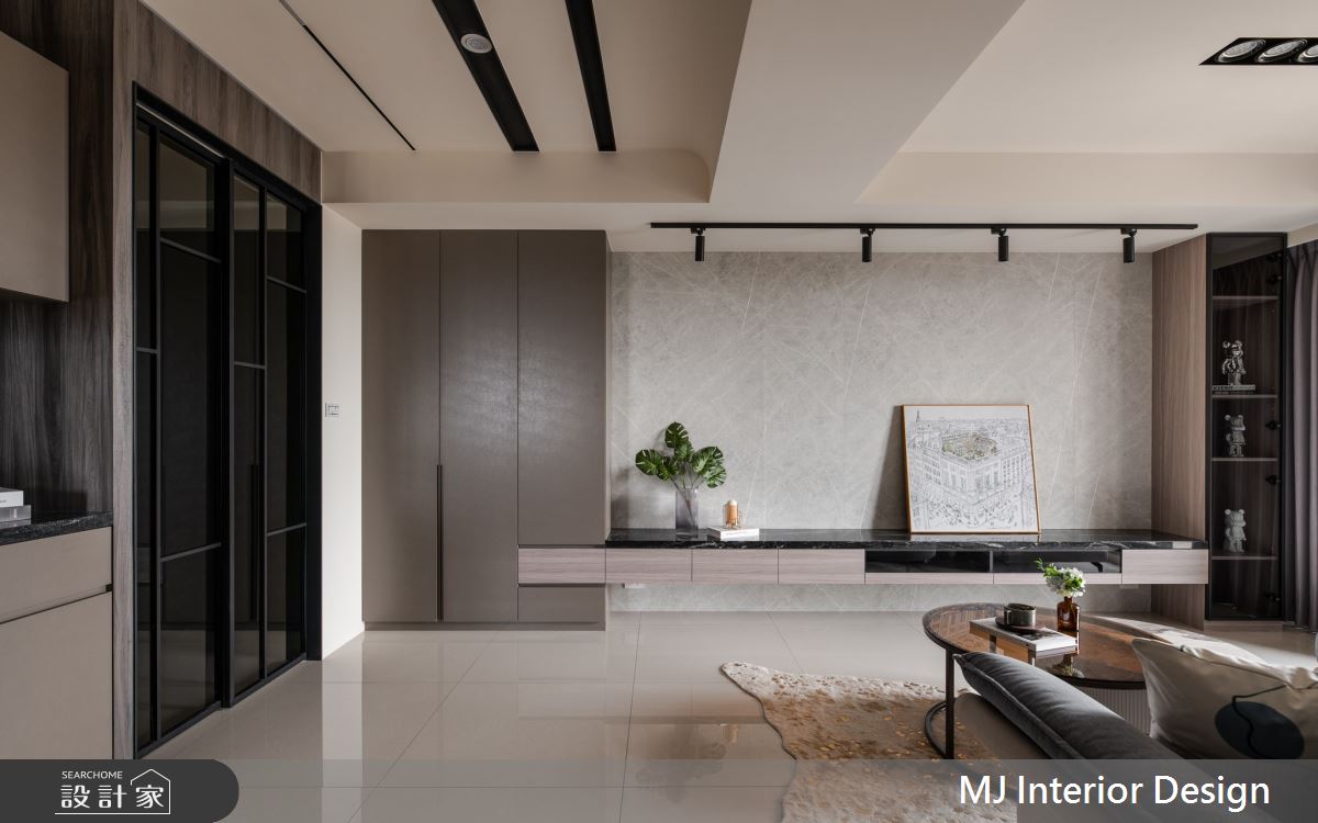 30坪新成屋(5年以下)＿現代簡約風客廳案例圖片＿銘家室內設計＿銘家_28之5