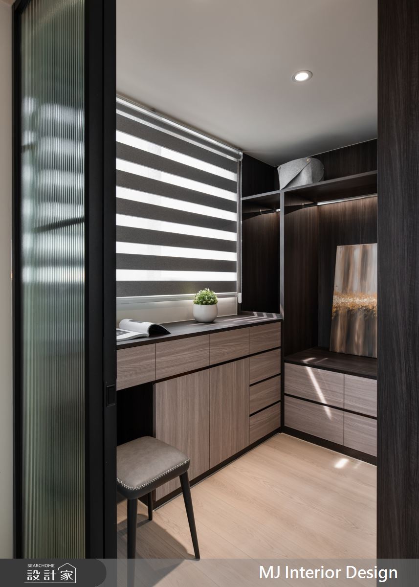 30坪新成屋(5年以下)＿現代簡約風更衣間案例圖片＿銘家室內設計＿銘家_28之14
