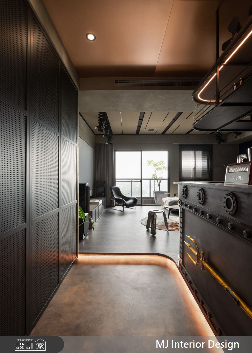 27坪中古屋(5~15年)＿英倫工業風玄關客廳案例圖片＿銘家室內設計＿銘家_31之2