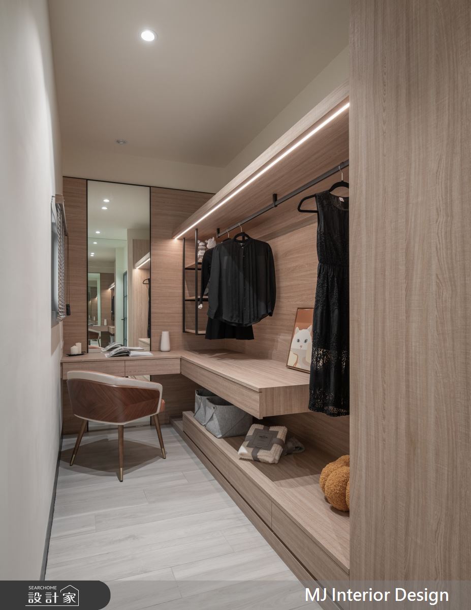 75坪新成屋(5年以下)＿現代休閒風更衣間案例圖片＿銘家室內設計＿銘家_34之22