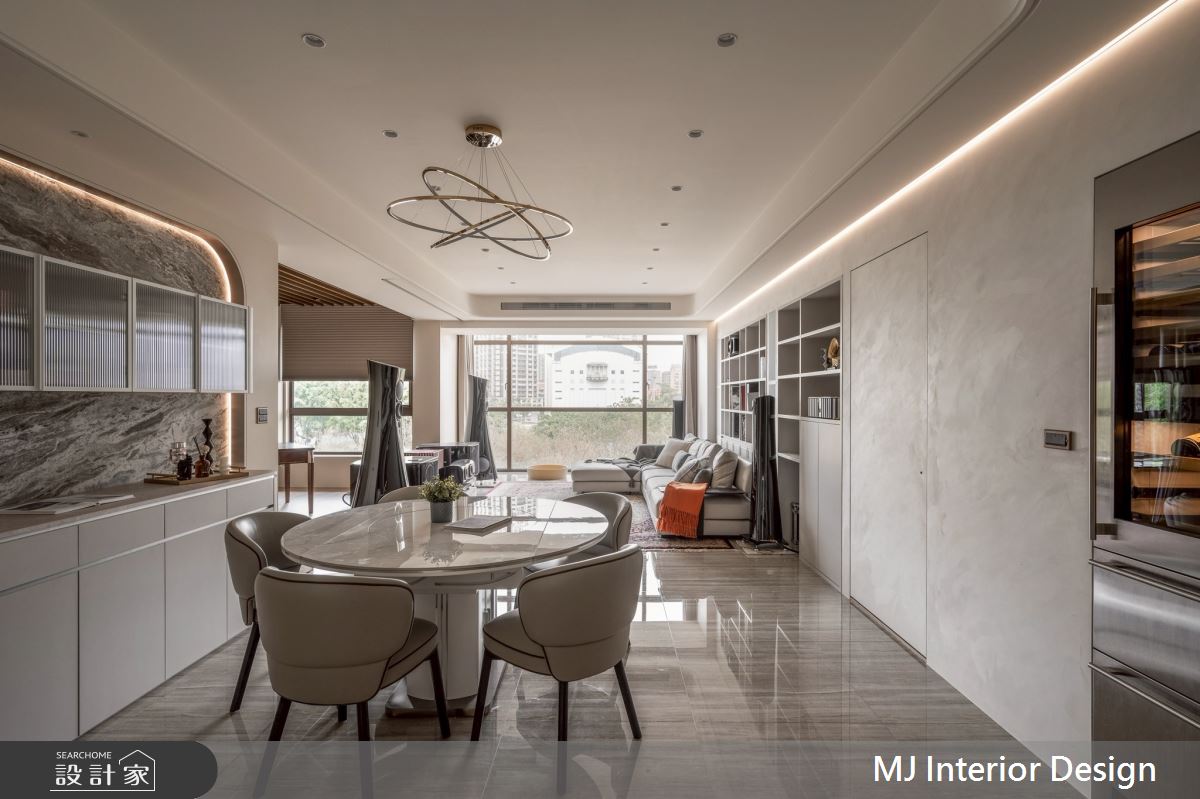 42坪中古屋(5~15年)＿現代混搭風客廳餐廳案例圖片＿銘家室內設計＿銘家_36之5