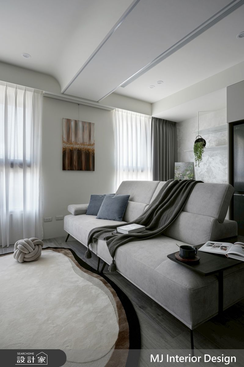 21坪新成屋(5年以下)＿現代風客廳案例圖片＿銘家室內設計＿銘家_37之21