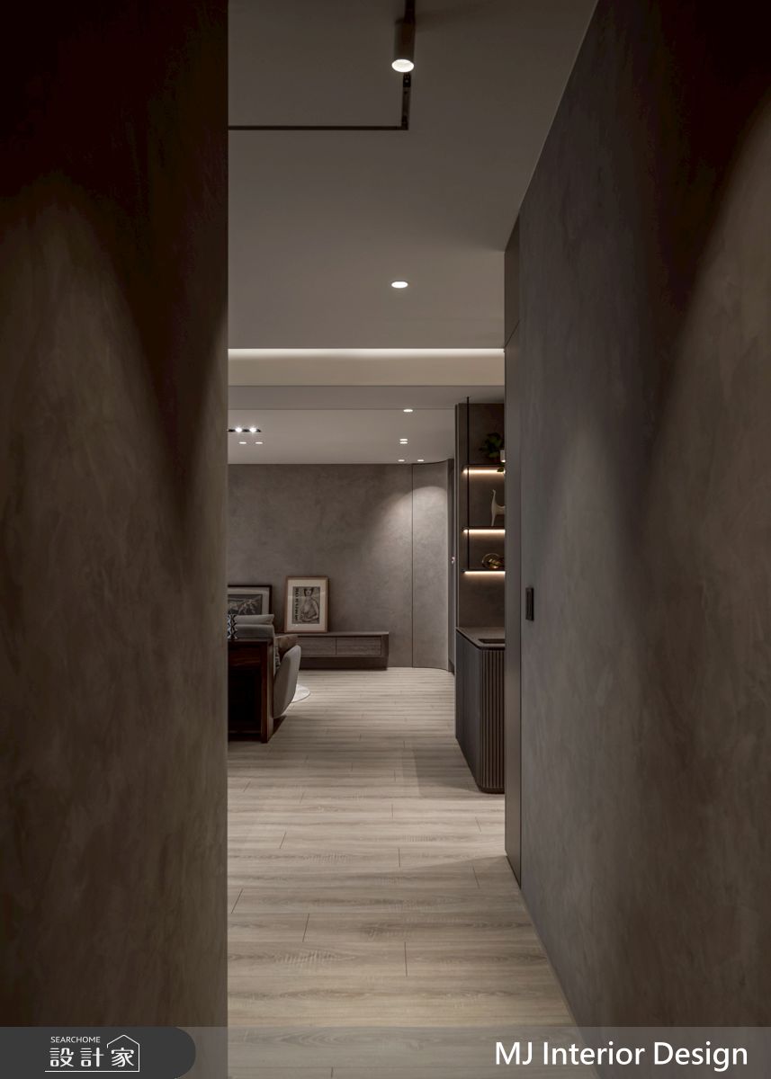 31坪新古屋(10年以下)＿侘寂藝術風走廊案例圖片＿銘家室內設計＿銘家_38之14