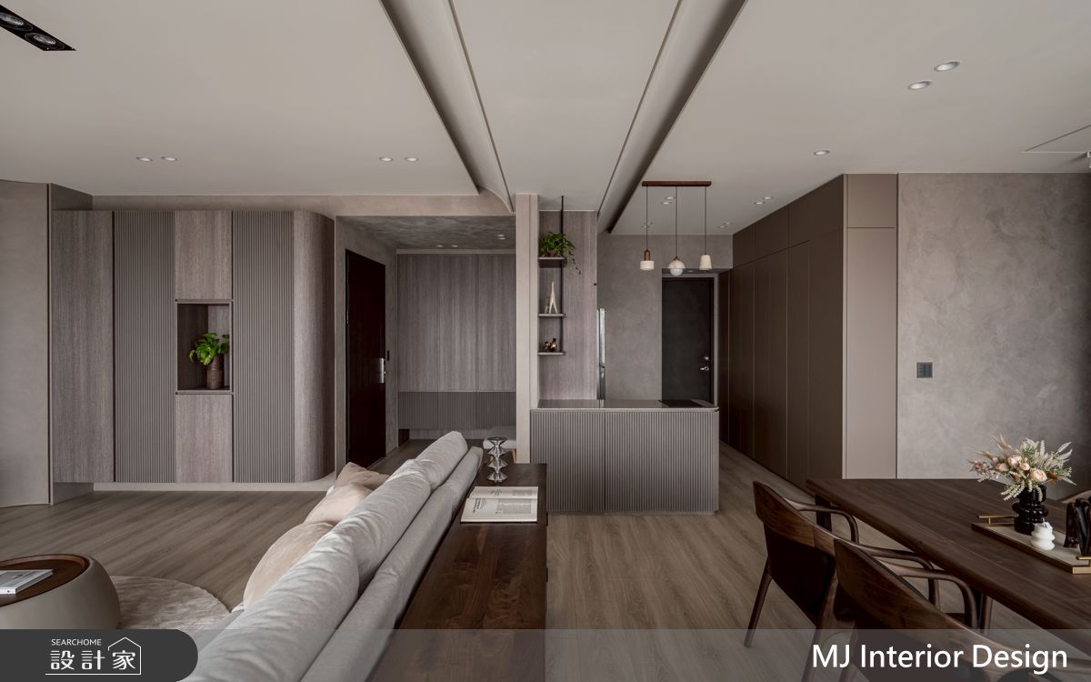 31坪新古屋(10年以下)＿侘寂藝術風玄關客廳餐廳中島案例圖片＿銘家室內設計＿銘家_38之8