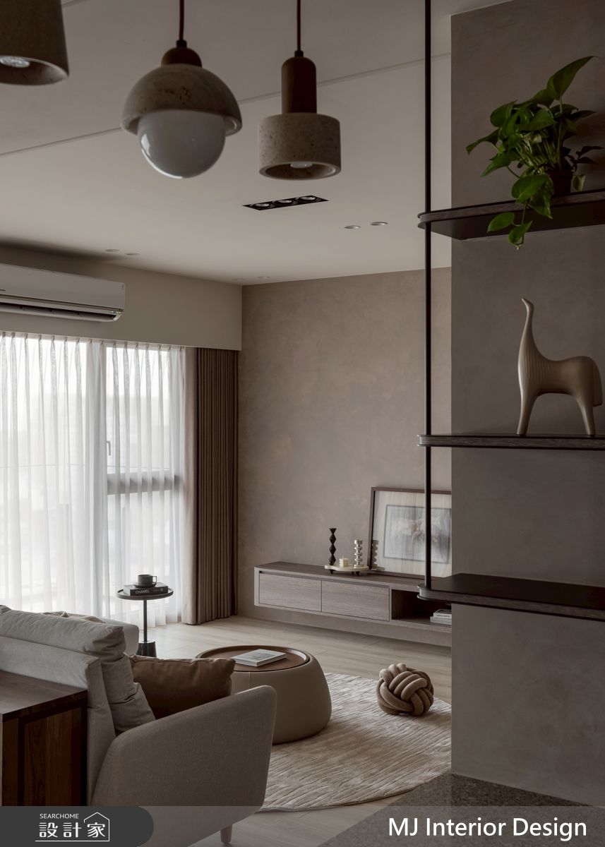 31坪新古屋(10年以下)＿侘寂藝術風客廳案例圖片＿銘家室內設計＿銘家_38之13