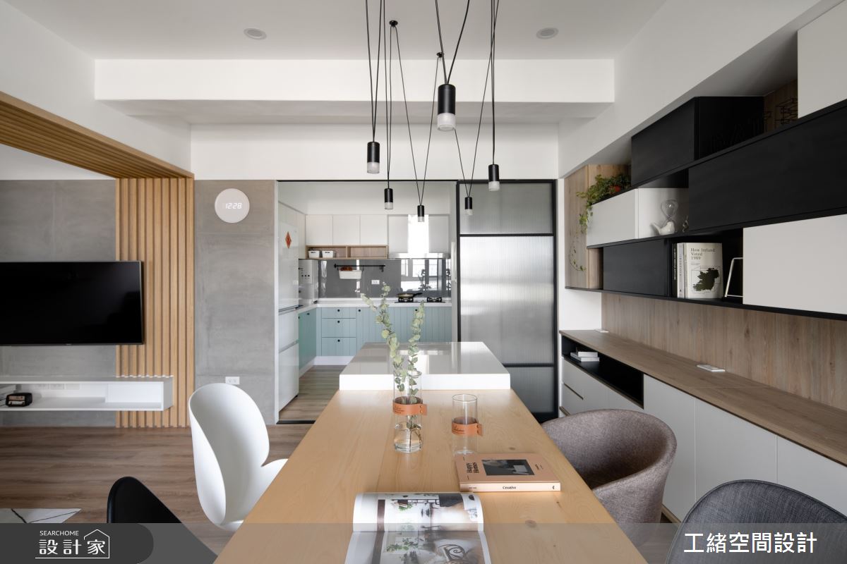 35坪老屋(16~30年)＿北歐風餐廳案例圖片＿工緒空間設計＿工緒_07之4