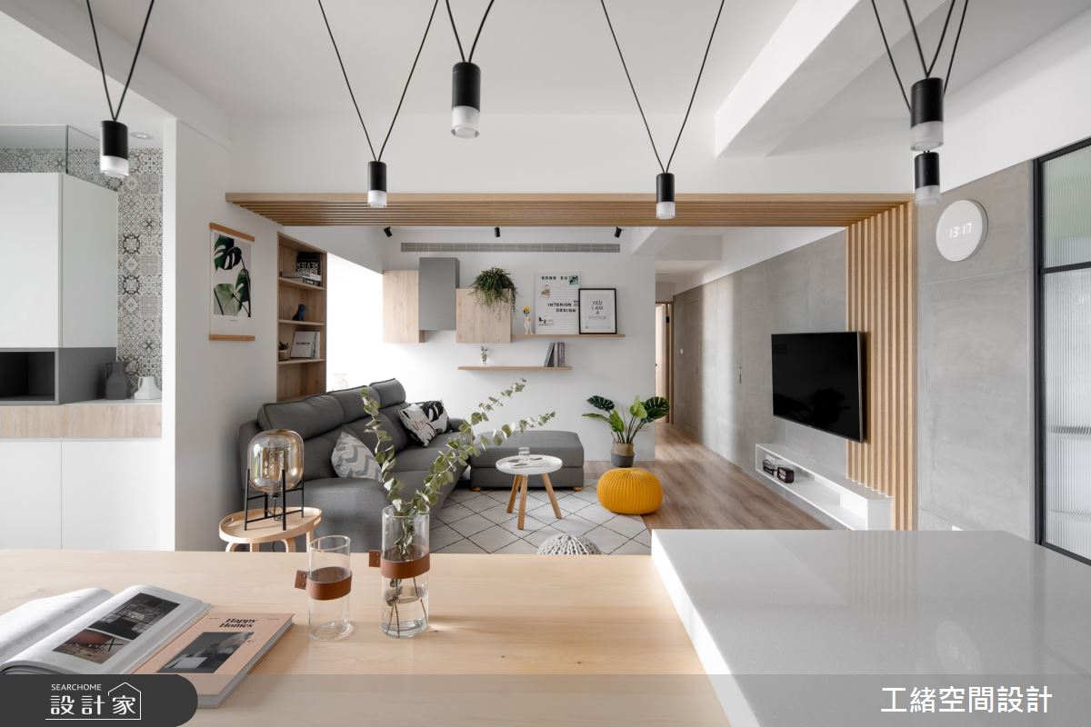 35坪老屋(16~30年)＿北歐風客廳案例圖片＿工緒空間設計＿工緒_07之9