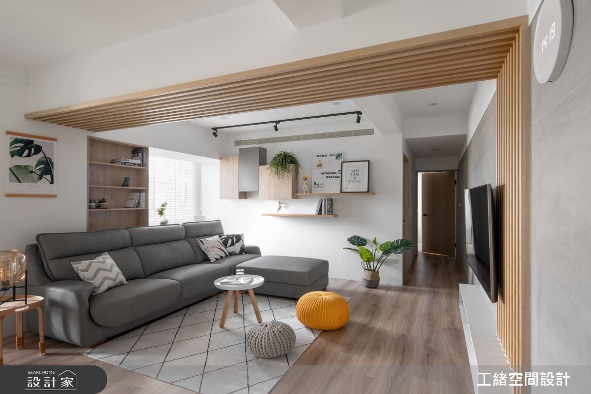 35坪老屋(16~30年)＿北歐風客廳案例圖片＿工緒空間設計＿工緒_07之8