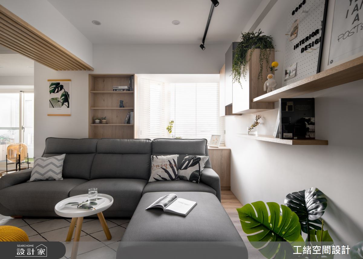 35坪老屋(16~30年)＿北歐風客廳案例圖片＿工緒空間設計＿工緒_07之12