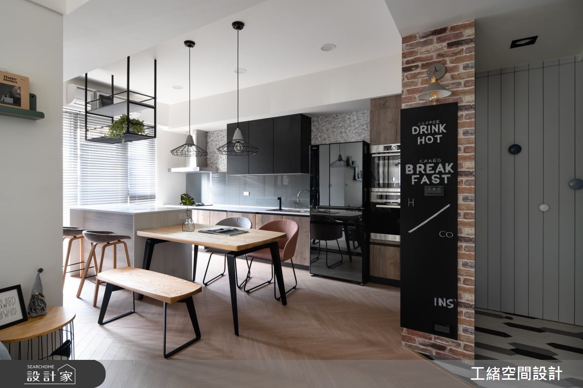 35坪新成屋(5年以下)＿北歐風餐廳案例圖片＿工緒空間設計＿工緒_10之13
