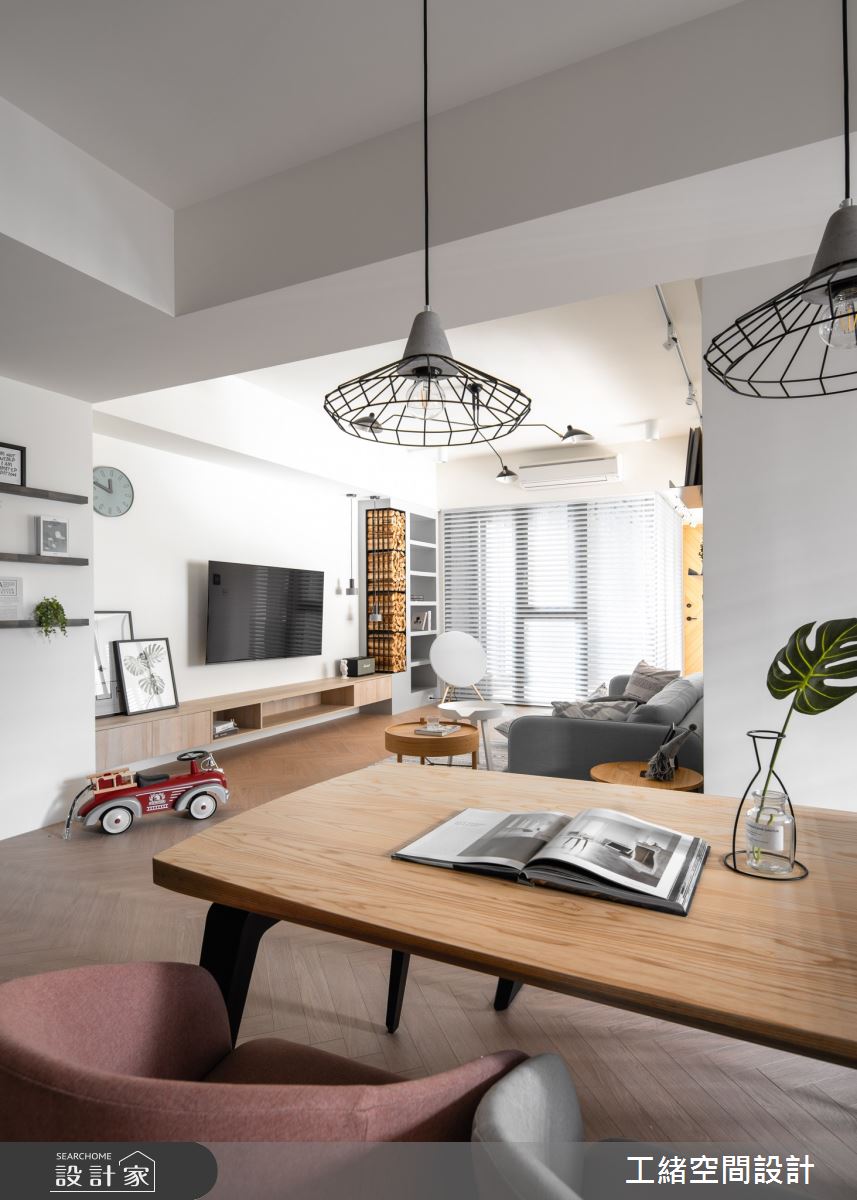 35坪新成屋(5年以下)＿北歐風餐廳案例圖片＿工緒空間設計＿工緒_10之15