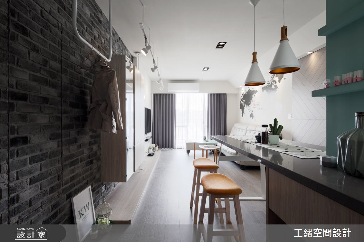 25坪新成屋(5年以下)＿北歐風餐廳案例圖片＿工緒空間設計＿工緒_01之1